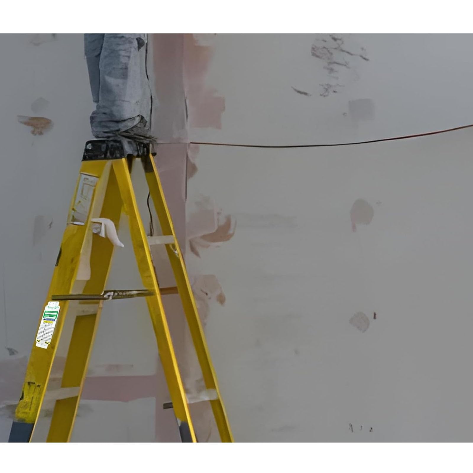 Étiquettes d'échelle – 10 supports et 10 inserts d'étiquettes d'inspection d'échelle, étiquette d'inspection d'échelle, protection de sécurité pour intérieur et extérieur