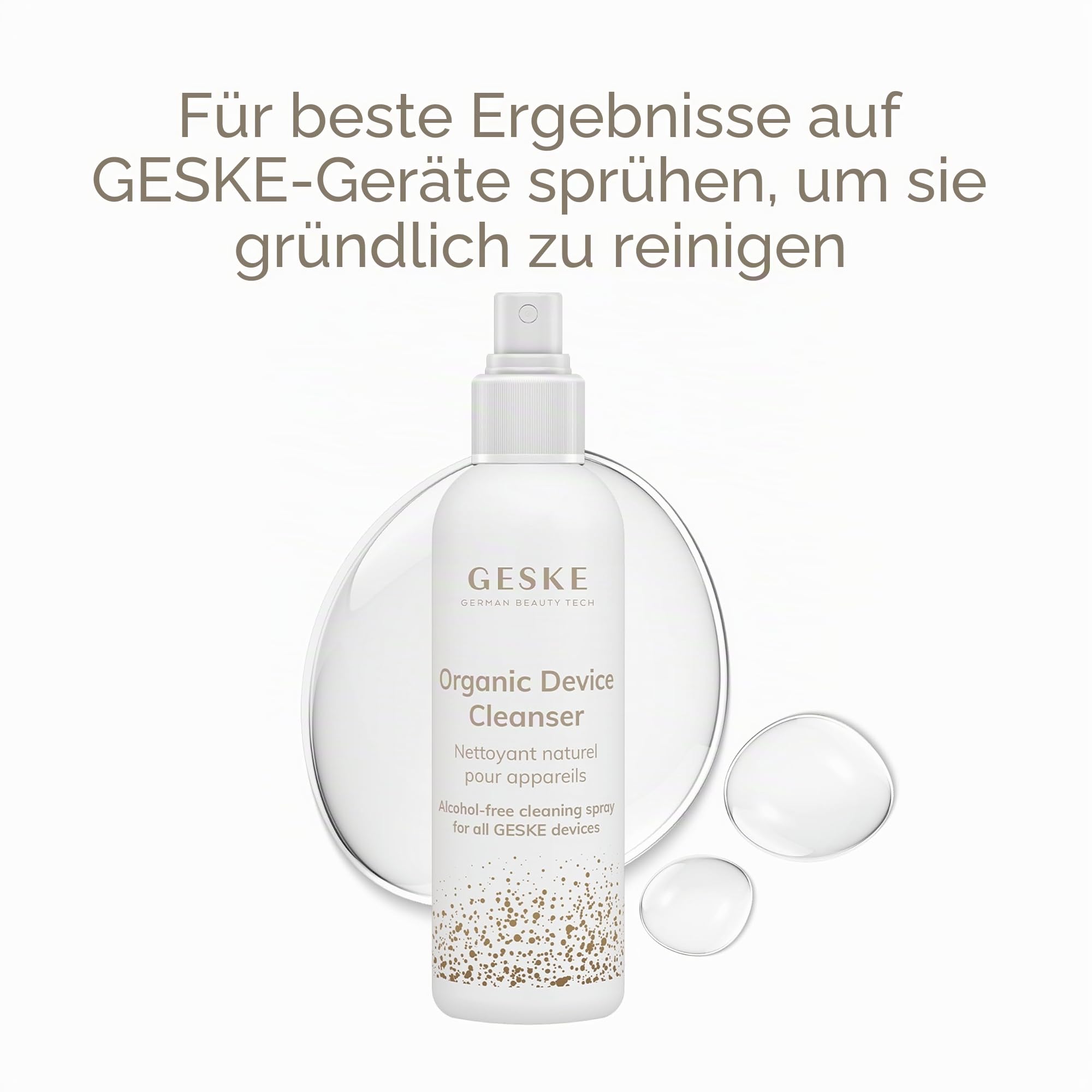 GESKE Sonic LED Full-Body Brush & Intensive Exfoliator 9in1 | Körperbürste | Elektrische Körperreinigungsbürste & Intensivpeeling | Tiefenreinigung und Massage | SmartSonic Pulsations