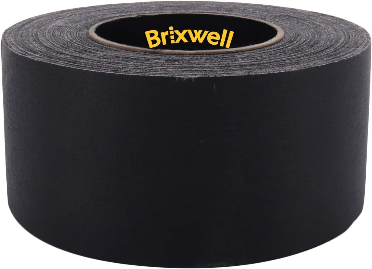 Suреr Sаlе 🛒 Brixwell Gaffer Tape Matte Black Professional Grade 3 Inch x 50 Yards Heavy Duty Gaffers Tape Non-Reflective Multipurpose Made in the USA Uр Tо 40% оƒƒ Brixwell Gaffer Tape Matte Black Professional Grade 3 Inch x 50 Yards Heavy Duty Gaffers Tape Non-Reflective Multipurpose Made in the USA