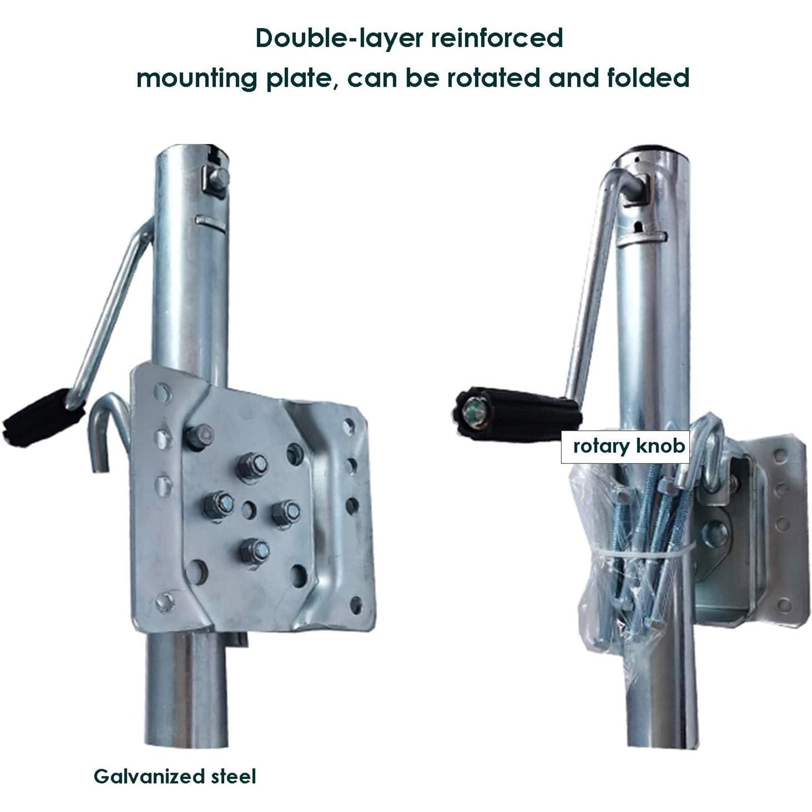 Amazon.co.jp: トレーラージャッキ クランプトップ風、耐荷重800kg