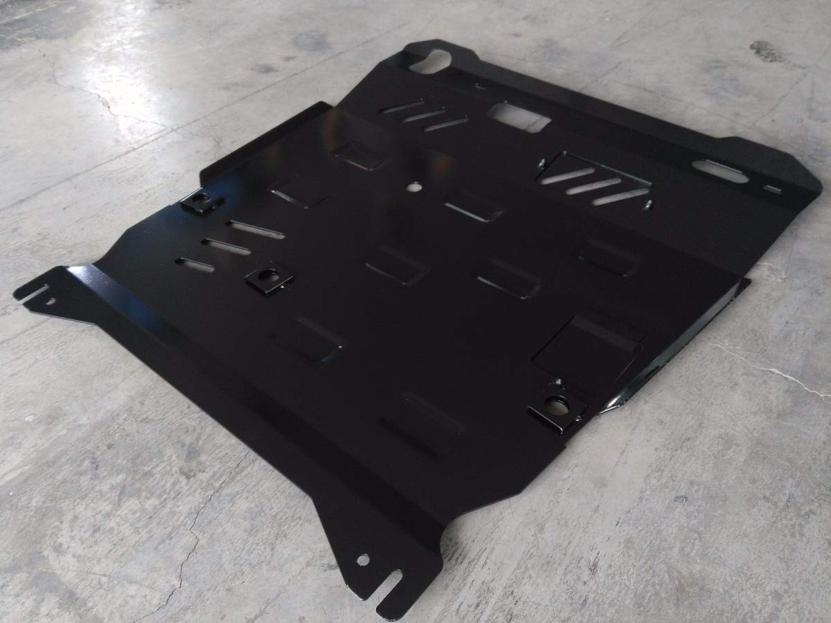 Protezione sottoscocca motore in acciaio compatibile con Citroën C4 Aircross (2012-2017)
