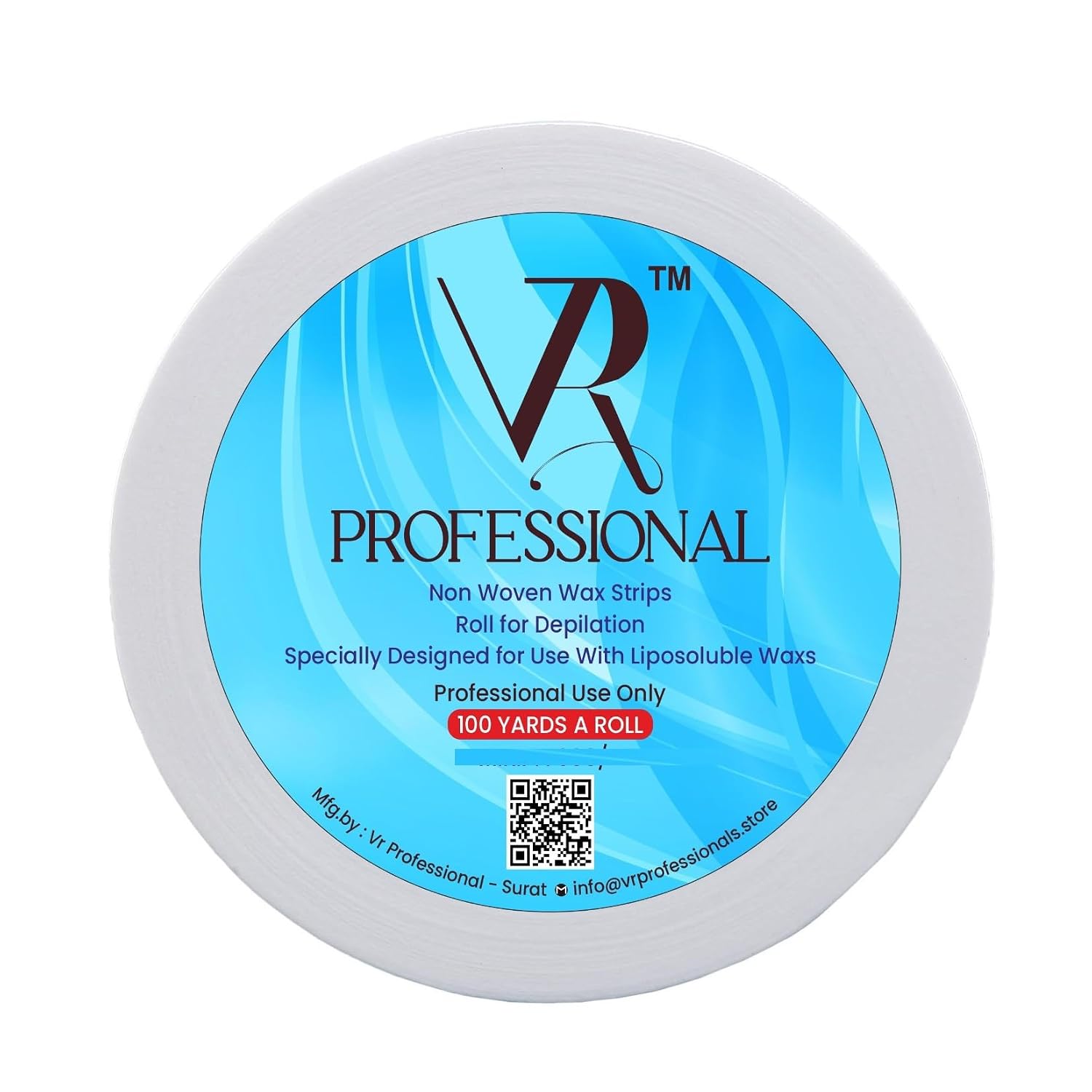 VR Professional Non-Woven Wax Strip Roll for Hair Removal | 100 Yards Salon Waxing Paper Roll | Strong Grip & Soft Fabric ... - Review, Price and Buying Guide