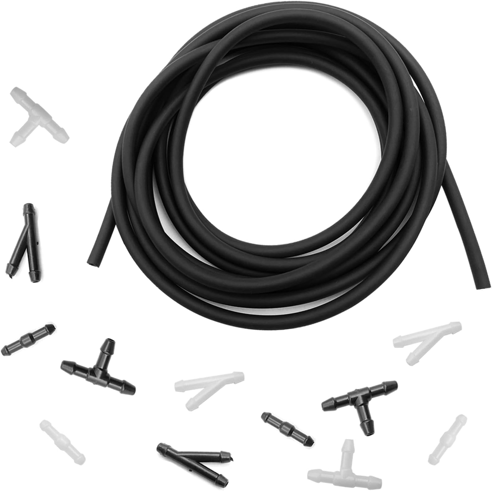 Ladnum Windshield Washer Hose Kit, 4 Meter Washer Fluid