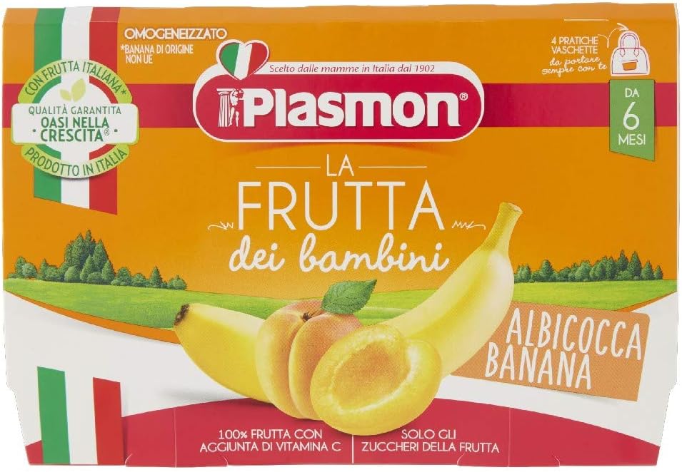 Omogeneizzato Plasmon Frutta Mista 100gr - 6 Vaschette 100% Frutta Con Vitamina C - Foto 7