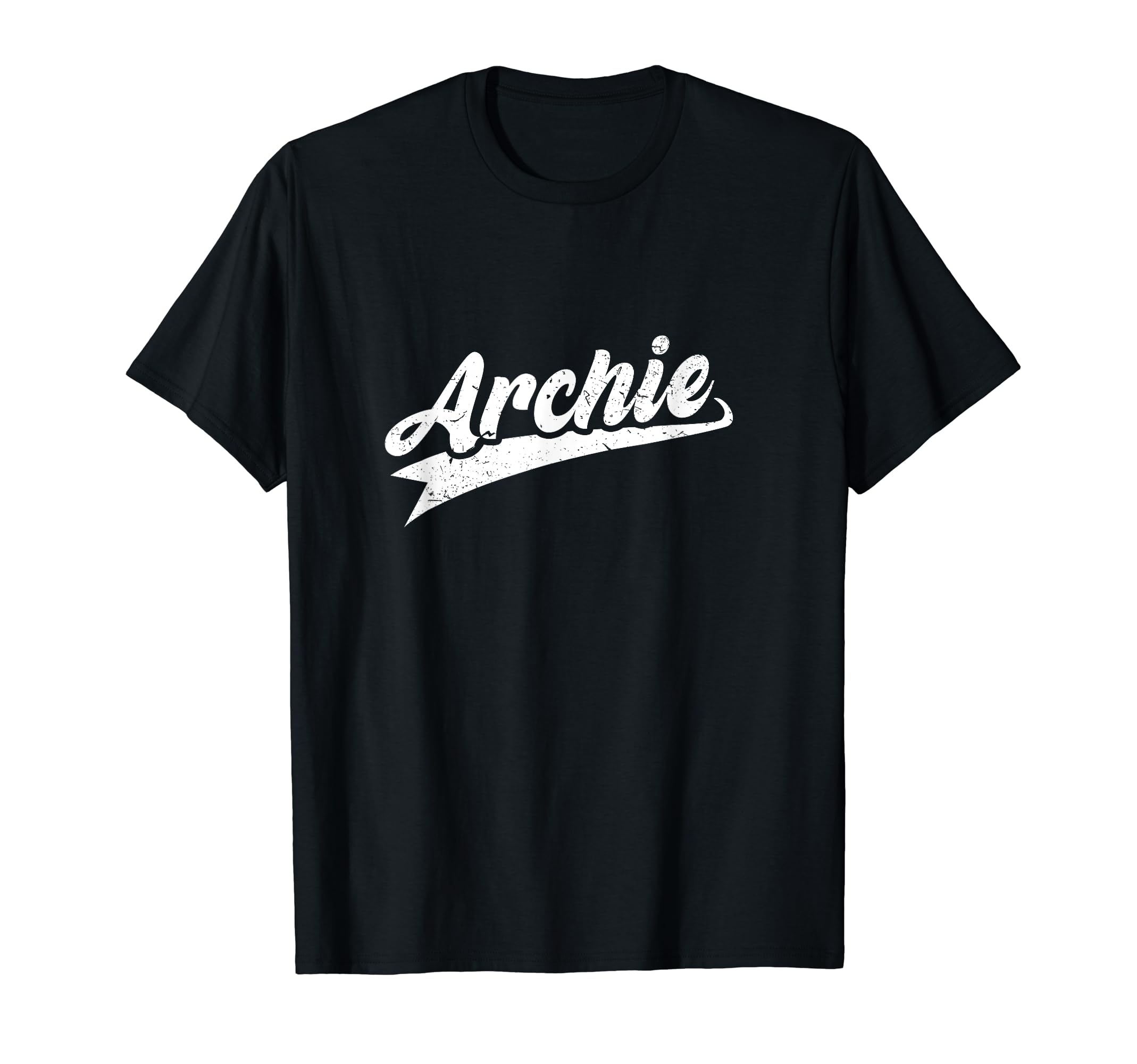 Vintage Personalisiertes Name Archie Geschenk70s Retro Name Archie T-Shirt
