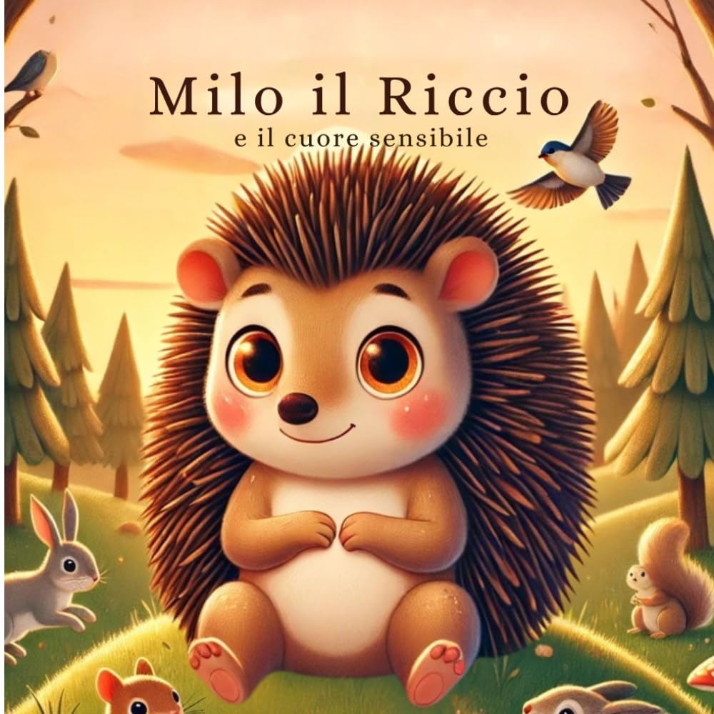 Milo il Riccio e il cuore sensibile: Favole per bambini che sentono le emozioni più intensamente