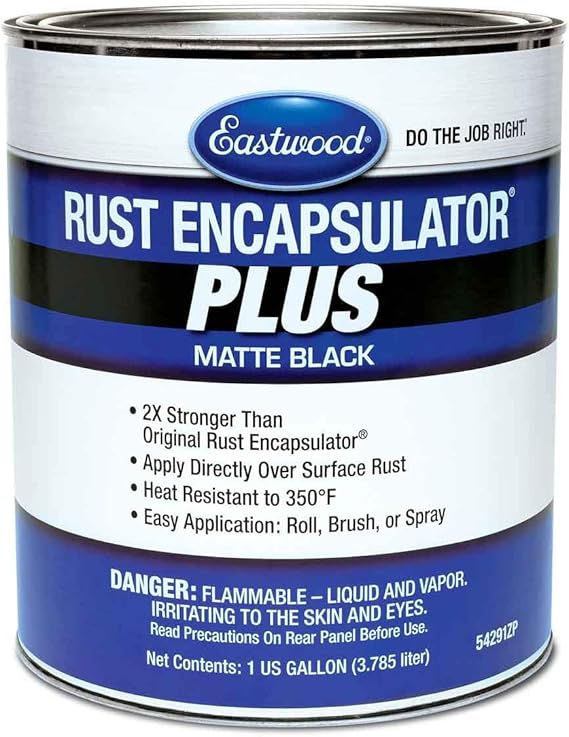 Eastwood Matte Black Rust Encapsulator Plus Long Lasting