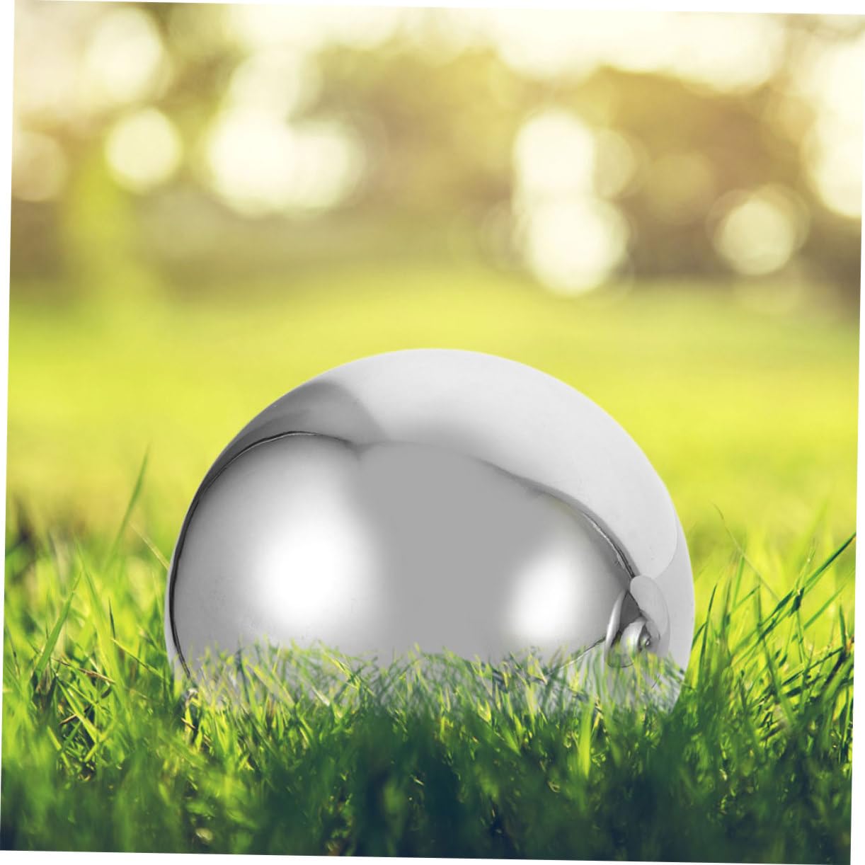 Happyyami Palla Specchio Riflettente da Giardino in Acciaio Inox 6 Pezzi