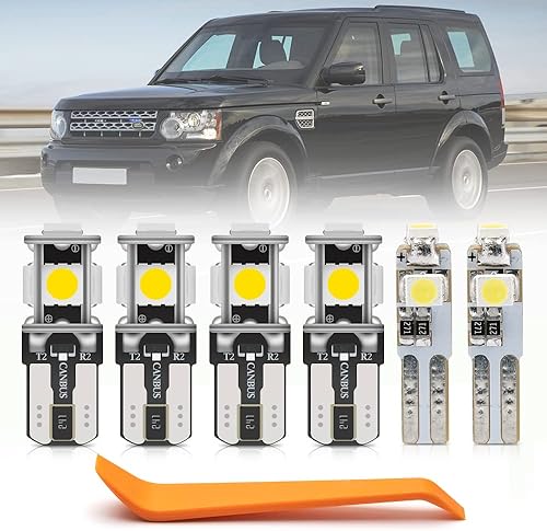 Juego de 22 bombillas LED blancas superbrillantes de 6000 K para Land Rover Discovery 4  LR4 L319 2009 2010 2011 2012 2013 2014 2015 2016 paquete de
