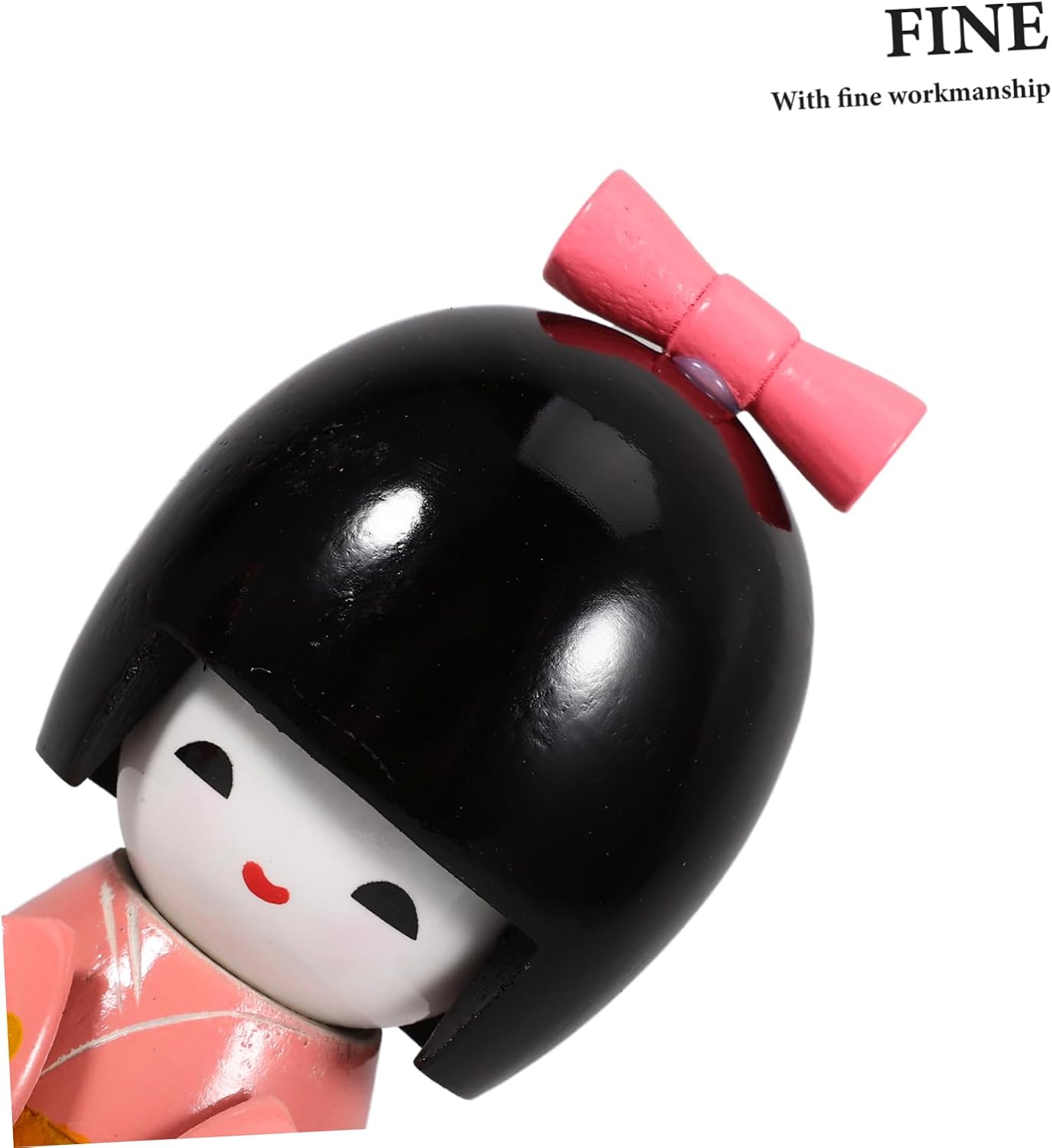 3pcs Japanese Kimono Doll Craft Decoration for Home and Shop Adorable Traditional for Japanese Art