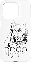 Vista 14 de Dogo Argentino Dog Portrait Dog Portrait Dogs Case for iPhone 17