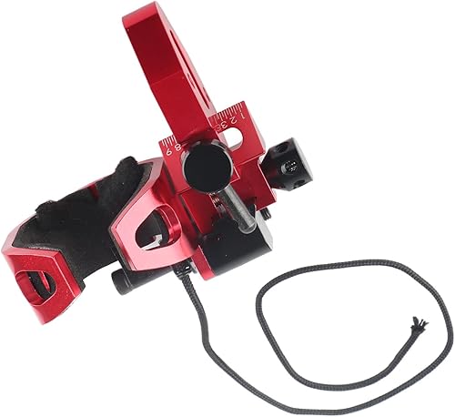 Miniatura 6 de Smackdown Lockup Click Flecha Rest, Smackdown Click Rest Ajuste de 4 vías para campo de tiro con arco (rojo)