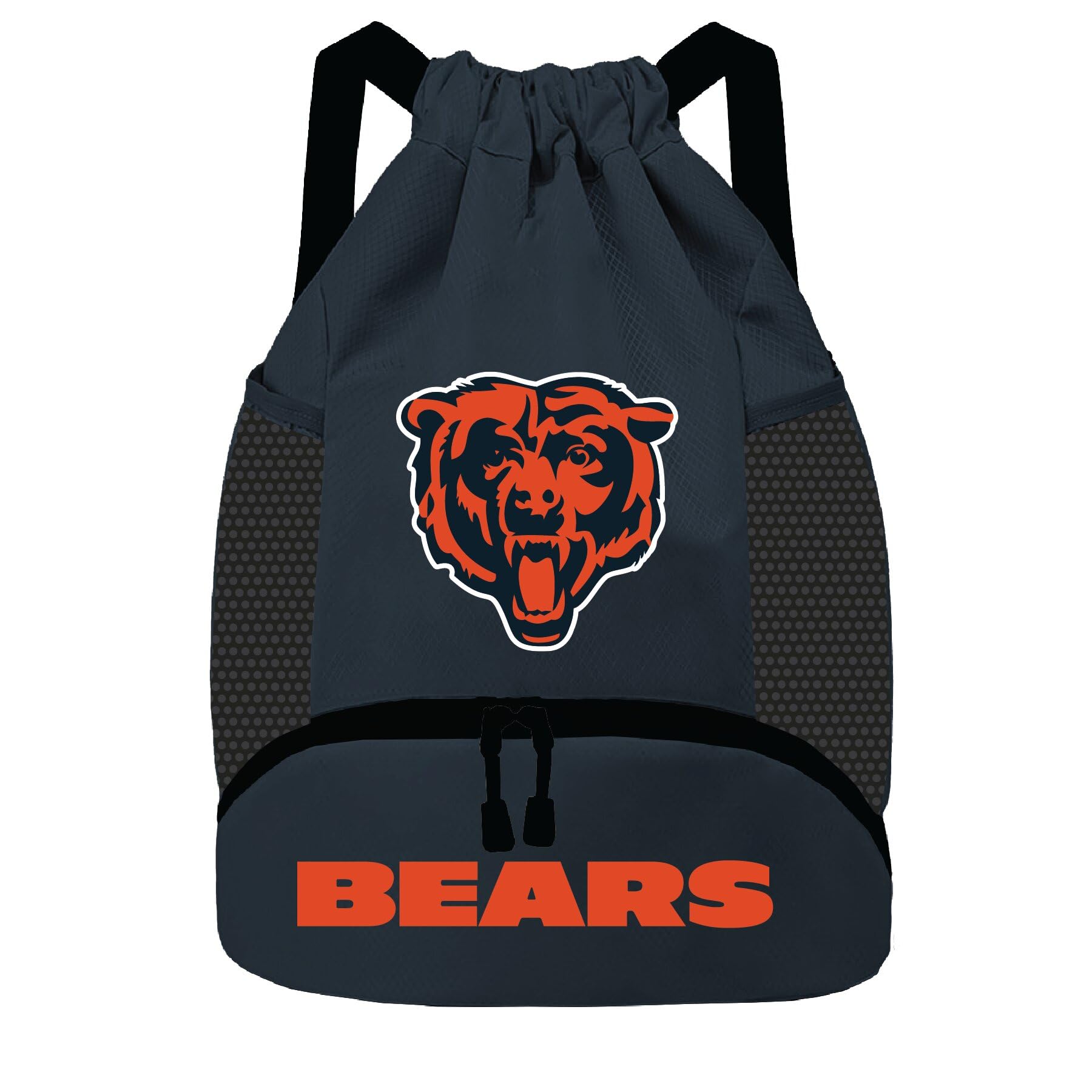 NFL Chicago Bears Cinch Bag – Standard Logo Drawstring Backpack