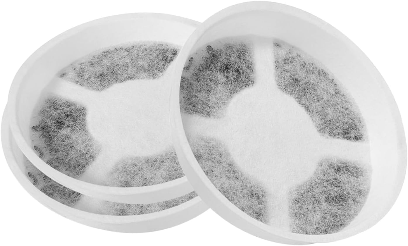 Active Carbon & Cotton Pet Water Filters, 3-Pack