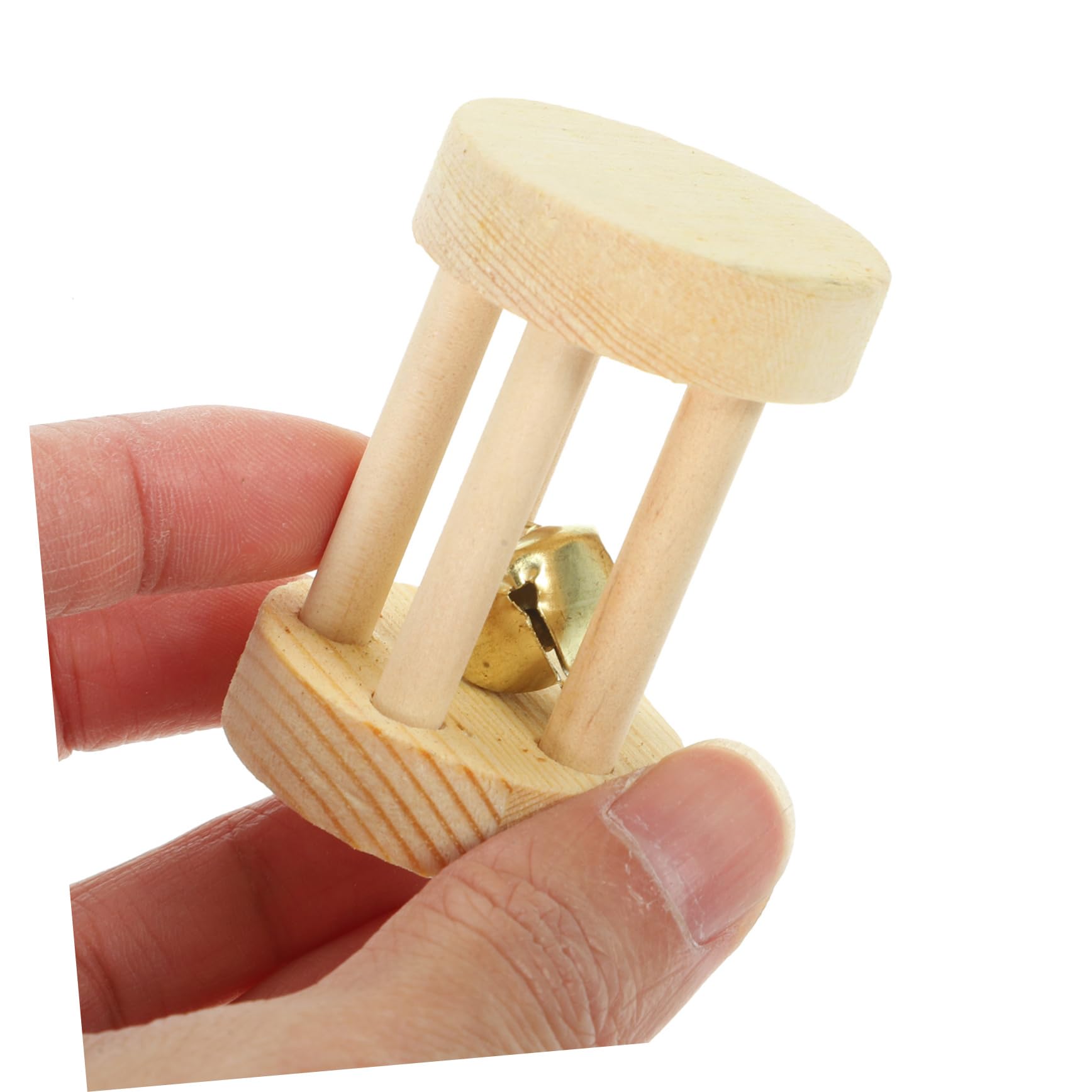 Happyyami 1satz Hamster Spielzeug Set Aus Holz Kauspielzeug Für Kleintiere Inklusive Wippe Schaukel Und Karotten-grasball Für Hamster Meerschweinchen Und Kaninchen Sicheres Und Langlebiges