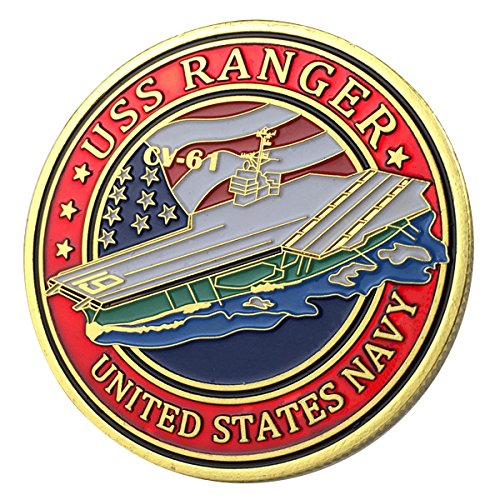U.S. Navy USS Ranger / CV-61 GP Challenge Coin 1131#