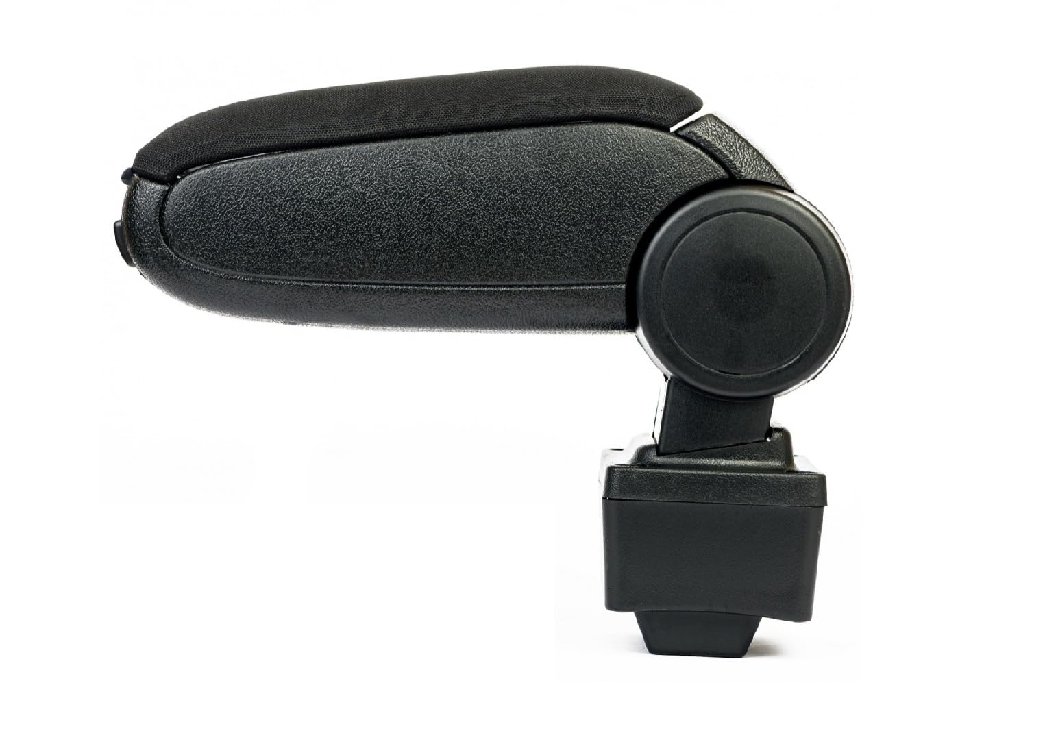 Bracciolo Auto Centrale Console Tessuto Nero Poggiabraccio Imbottito Grande Portaoggetti Compatibile con Audi A3 S3 8L 1996-2003