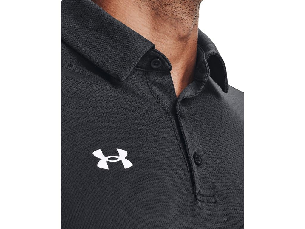 Under Armour Męski t-shirt fitness i Tank Tech Sportstyle Logo, Stealth szaro-biały, XXL