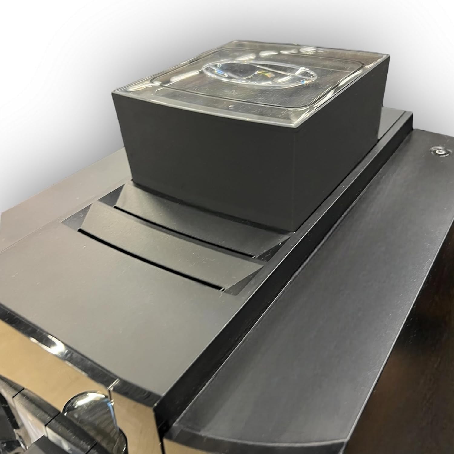 Bean Tank Extension Compatible with Jura E4, E6, E8, S8, E60, E80, E600, E800 - Increased Coffee Machine Bean Tray (E8 V1 | 400g (0.88lb))