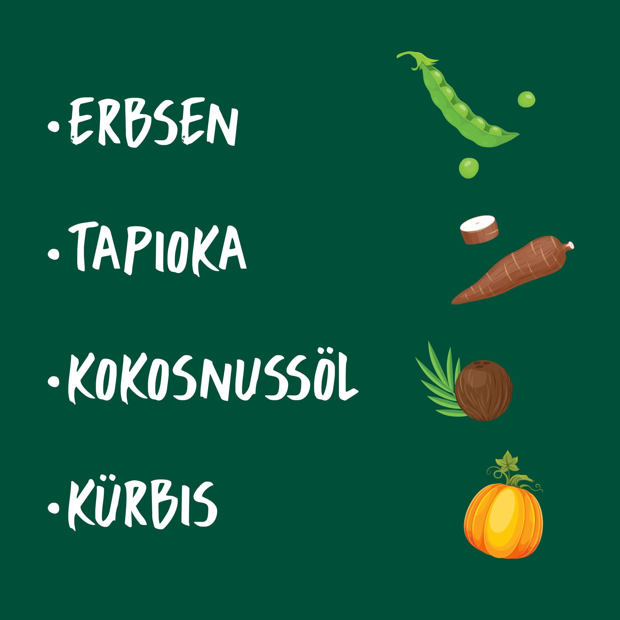 Christopherus Wegetariańska sucha karma dla dorosłych psów wszystkich ras, pojedyncza karma dla psów, groszek, tapioka i dynia, 8 kg