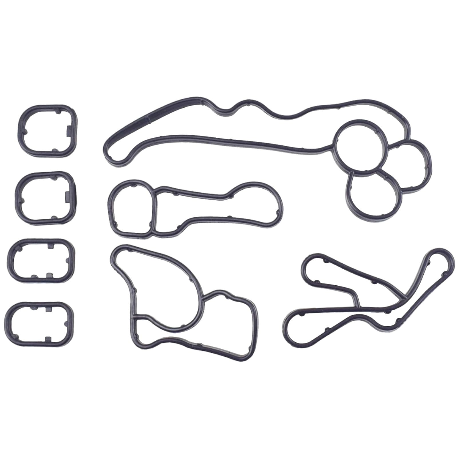 "BIAREN Kit guarnizioni Guarnizione radiatore Olio Motore per BMW F20 F21 E90 E91 F30 F31 F32 F33 F36 F10 F11 X1 X3 X4 X5 X6 11428580680 11428580681 11428580682 11428516396, Motori N47 N57
