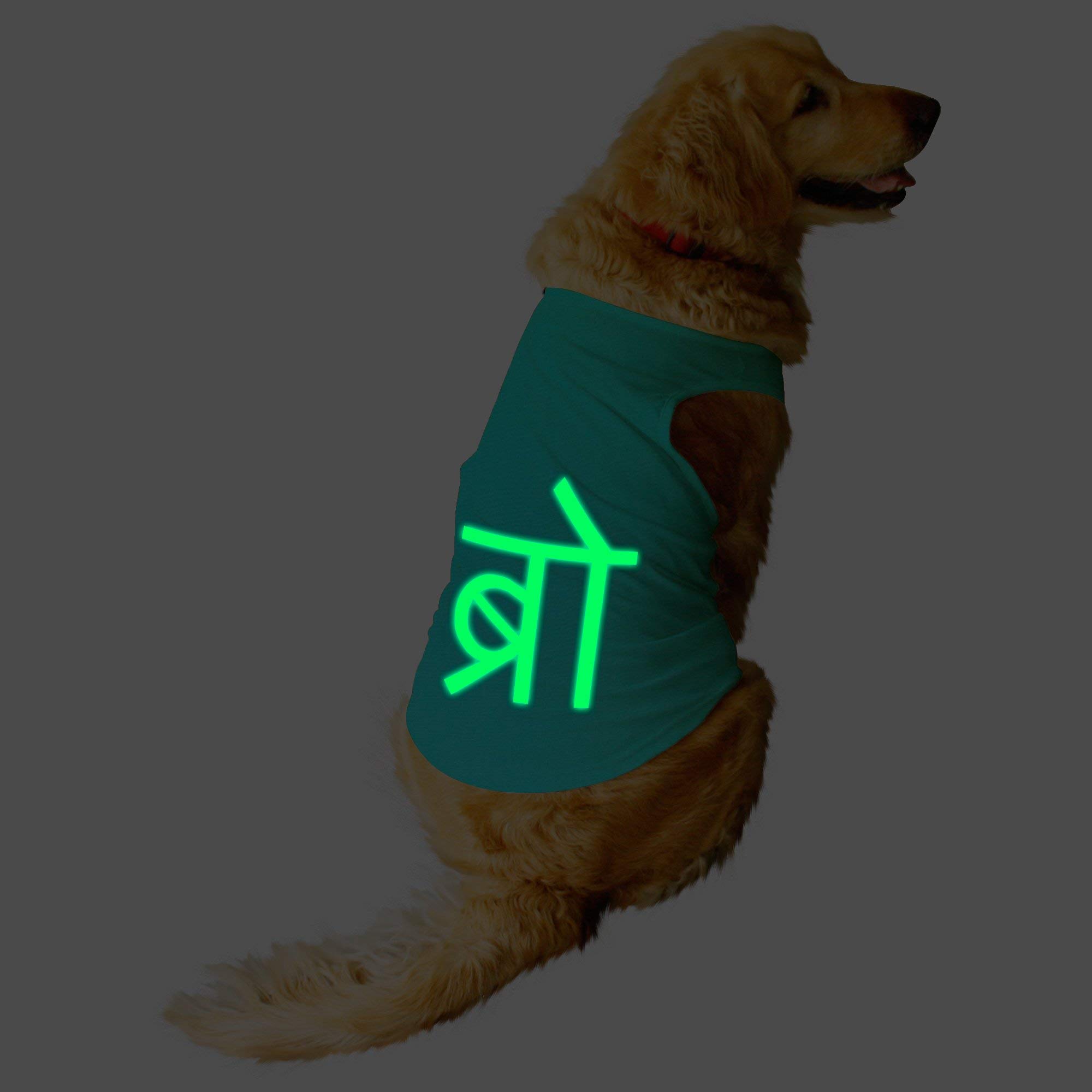 Ruse.Pet Desi Bro Glow in The Dark Printed Round Neck Sleeveless Vest Tank T-Shirt/Tees for Small,Big Dog Clothes Summer Apparel./X-Small (New Born Puppy) (B089G367HX) Amazon Price History, Amazon Price Tracker