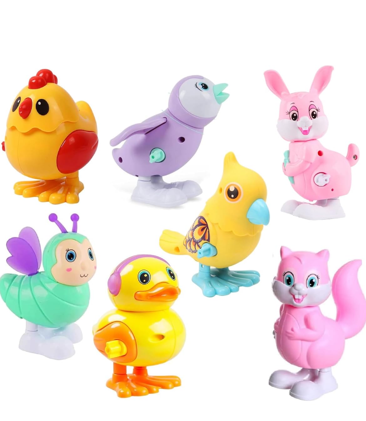 3 Pcs Jumping Rabbit Bird & Penguin Wind Up Key Operated Crawling Walking Toy for Kids (Multicolored) (B0D63D69SF) Amazon Price History, Amazon Price Tracker