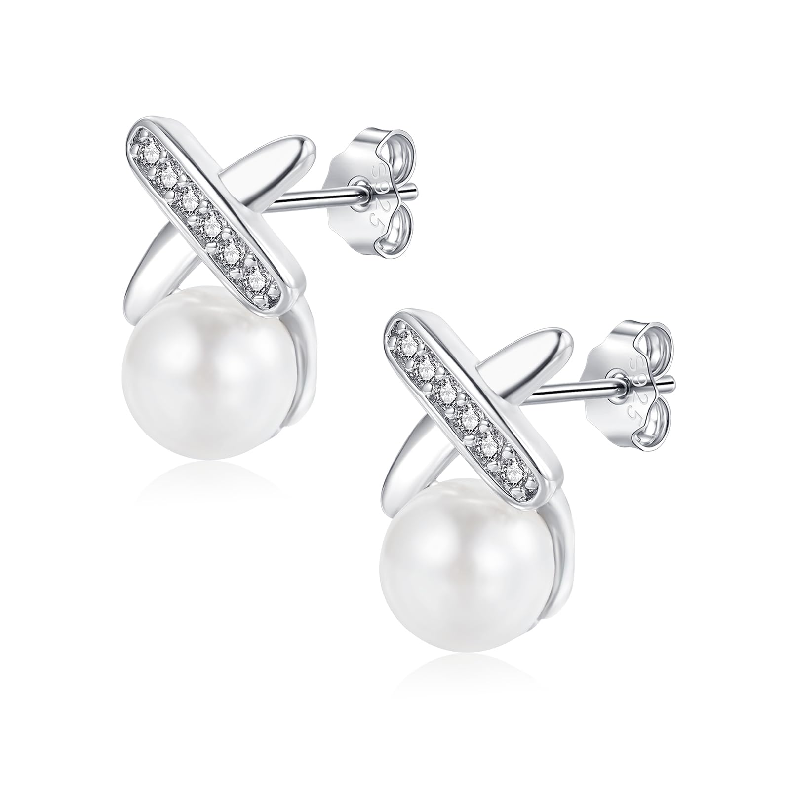 Josfeva Silber Creolen Ohrringe Hängend, 925 Sterling Silber