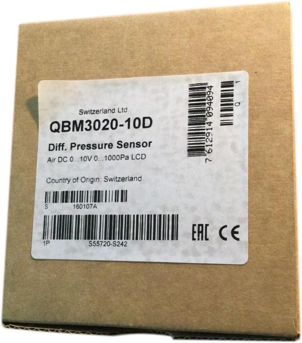 QBM3020-10D pour remplacer un capteur défectueux matériel QBM302010D garanti