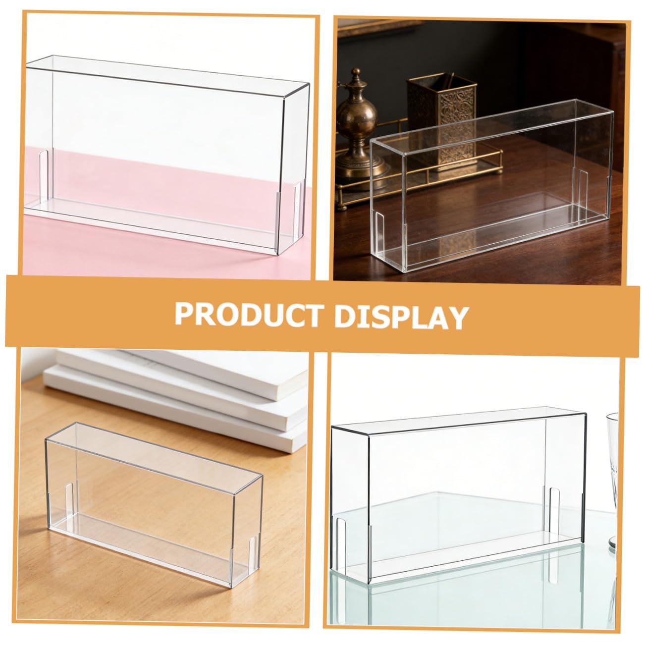Homoyoyo Caja y Diseño Compacto Acrílica Transparente para Consola de Juegos Switch Protección Antipolvo para Almacenamiento y Exhibición en Mesa de Juego