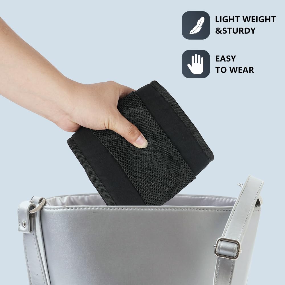 AOOWU Fascia Porta Bambino, Traspirante Laterale Fascia Neonato, Fascia Porta Bebe Regolabile, Portatile Ergonomico Marsupio Neonato, per 0-36 Mesi, Capacità di Carico Massima di 25 Kg