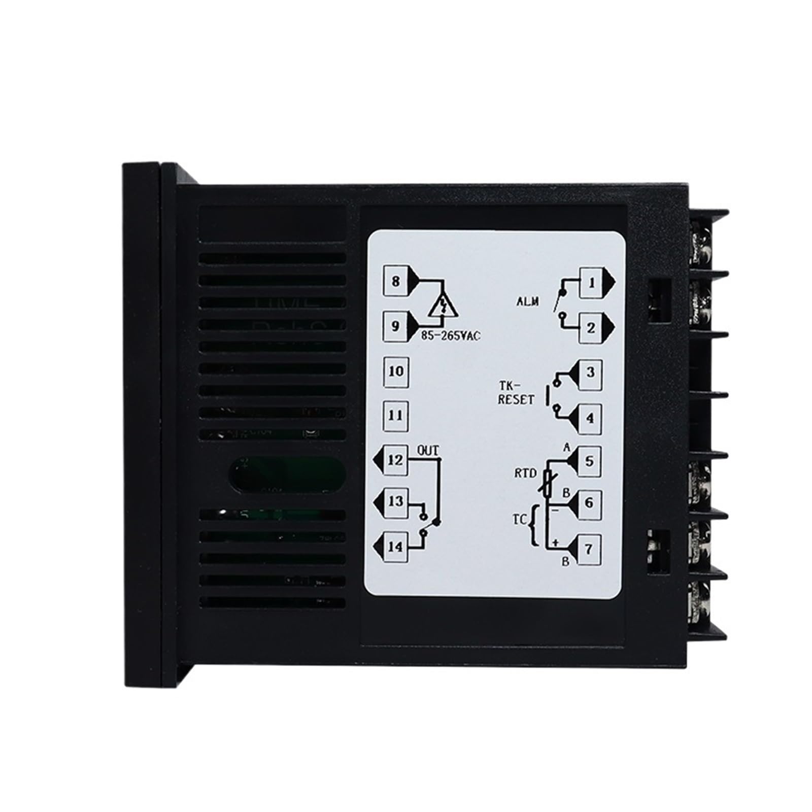 Termostato de tiempo controlador de temperatura XMTD-608 TC entrada SSR relé doble salida PID termorregulador 220v con control de temporizador
