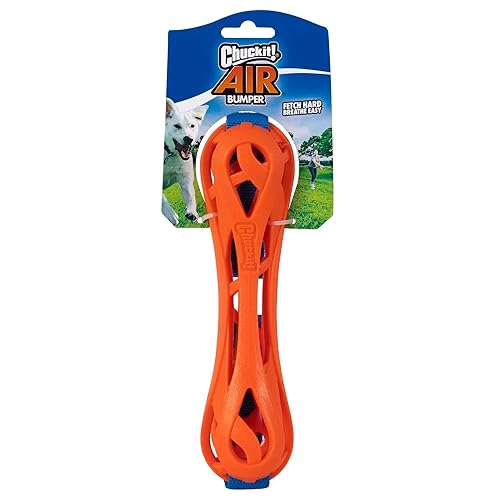 Chuckit Air Fetch Bumper Dog Toy, Orange