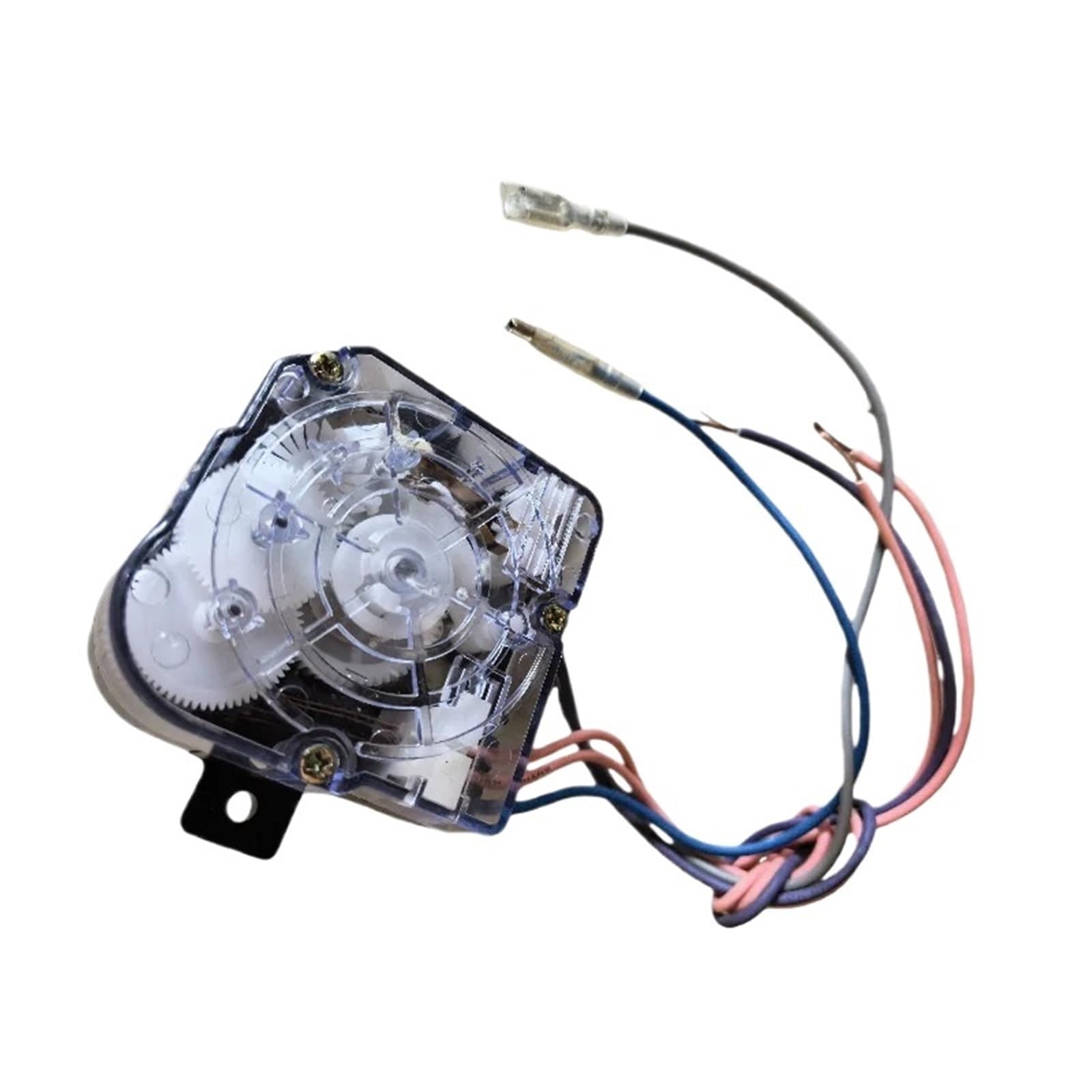 DXT-15 Temporizador de lavadora de 15 minutos con 5 cables y piezas de repuesto planas de doble oreja