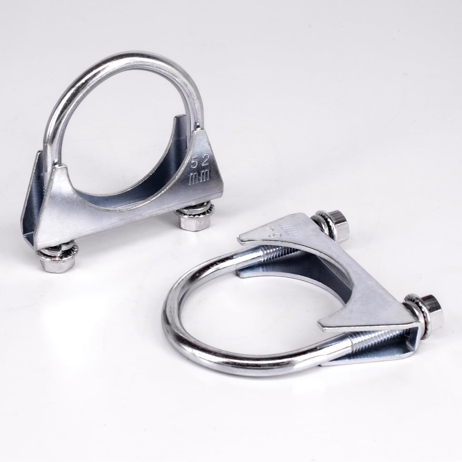 Auspuffschelle Bügelschelle Rohrschelle Rohrverbinder Schelle Clamp M8 58mm