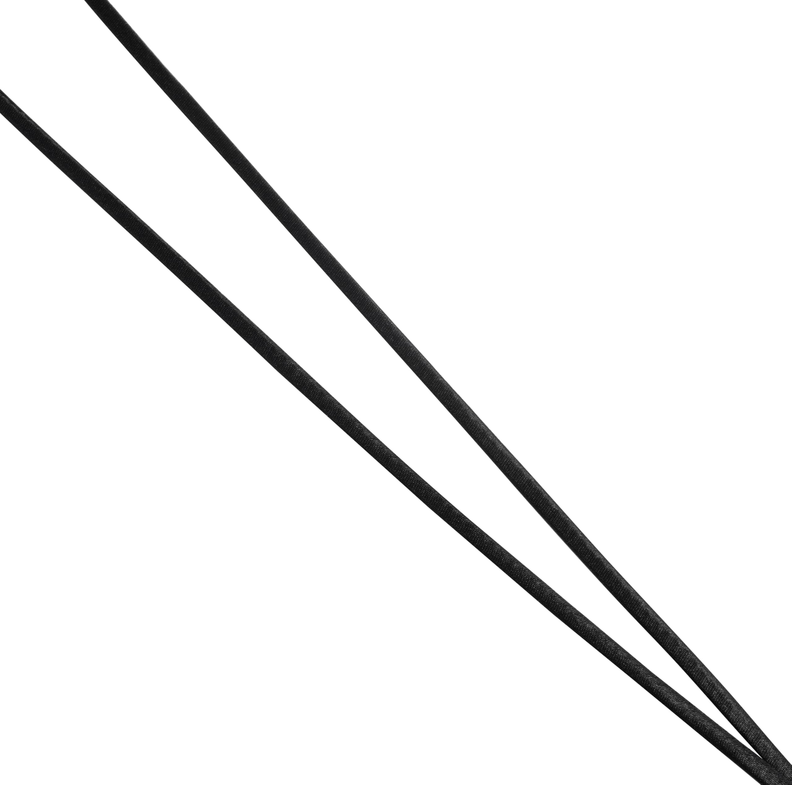 AERZETIX - C77356 - Ersatzband 9 Meter x 5 mm für Korsett - aus natürlichem Material - Farbe schwarz