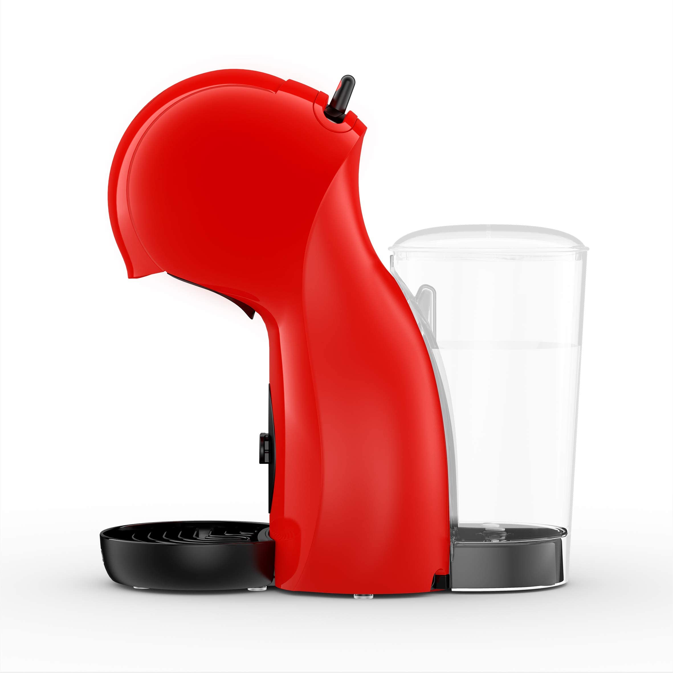 De'Longhi Nescafé Dolce Gusto Piccolo XS EDG210.B, Cafetera Cápsulas, Diseño Super-Compacto, Cafetera Manual para Café y Otras Bebidas, 1500W, Negro