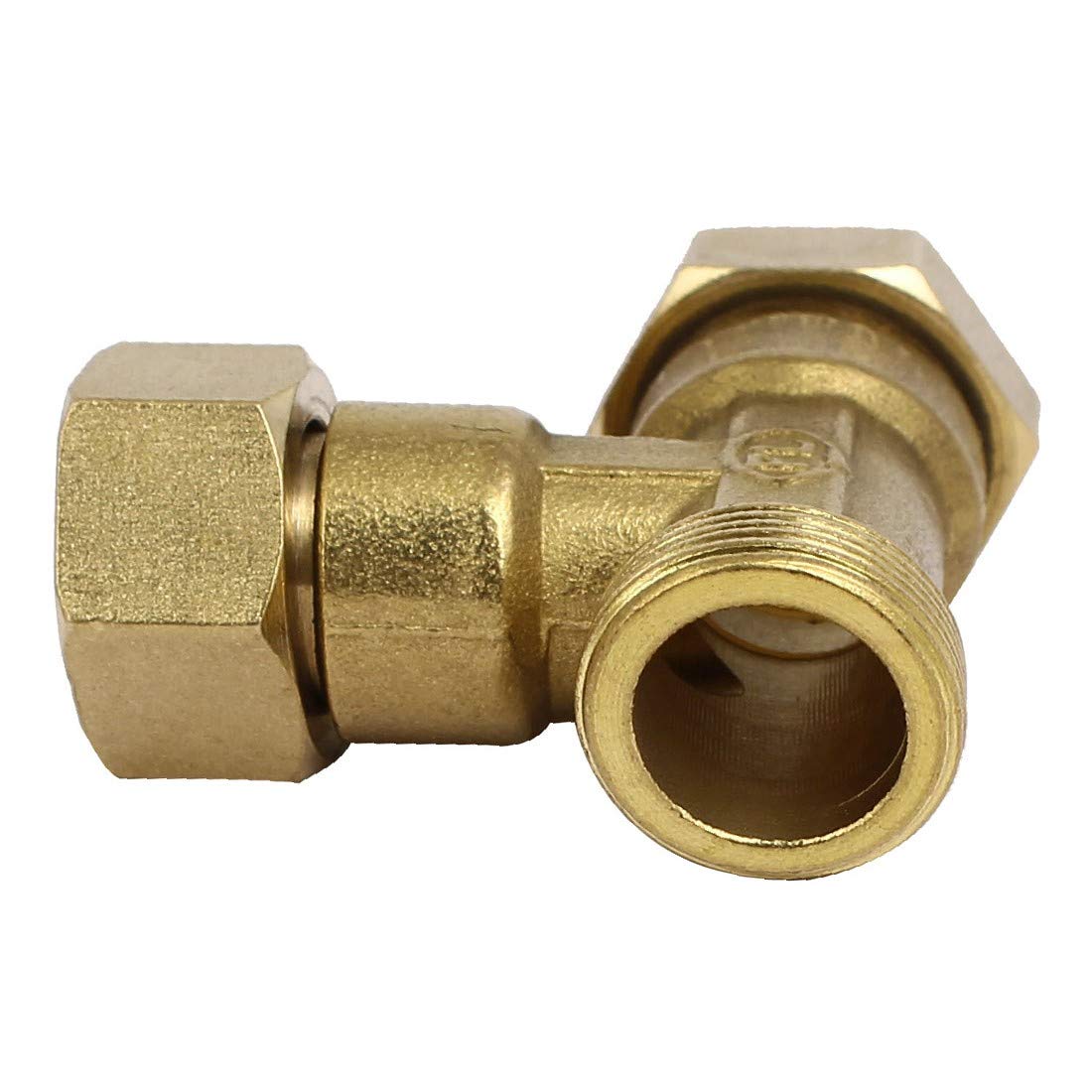 New Lon0167 1 / Destacados 2BSP Macho de eficacia confiable latón a hembra con rosca en forma de T de 3 vías Conectores de tuberías Conectores 8pcs(id:84b 79 eb 85f)