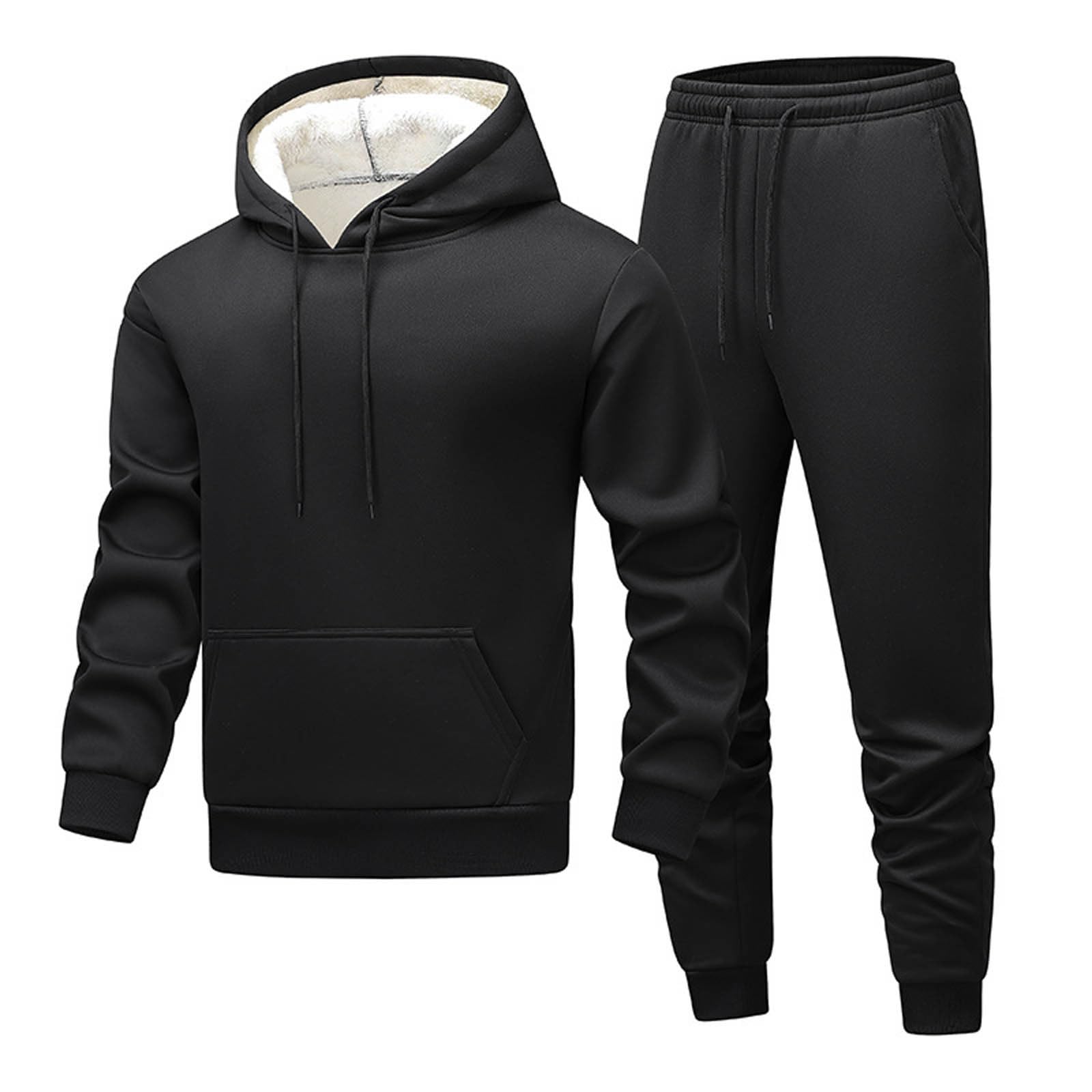 Tuta Uomo Completa Tute Da Ginnastica Uomo Tuta Cotone Garzato Xxl Felpate Invernale Felpata Inverno Acetato Tute Da Ginnastica Felpata Xxl Jogging Felpa Acetato Completa Donna Cotone Invernali