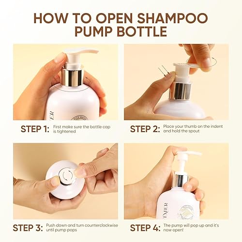 Miniatura 8 de Svvimer Rice Water Champú para el crecimiento del cabello, champú espesante de biotina para pérdida y adelgazamiento del cabello, sin sulfato para