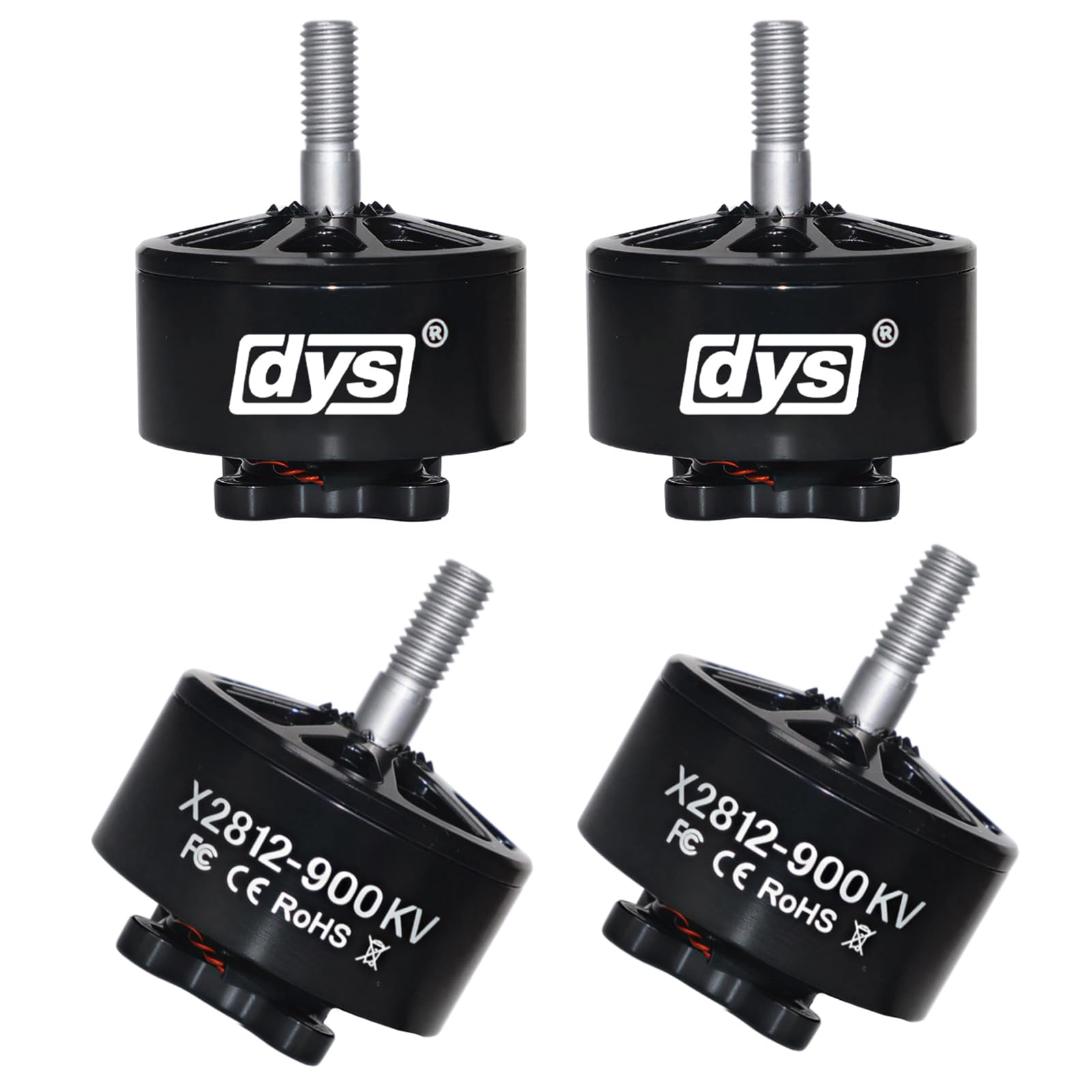Amazon.com: DYS 4pcs X2812 900KV 1115KV Brushless Motor 6S for