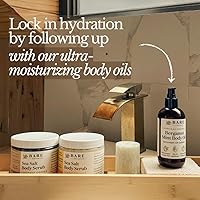 Vista 8 de Bare Botanics Exfoliante Corporal de Matcha y Eucalipto 24 oz - Exfoliante de Sal Marina con Aroma Natural Hecho en Madison, WI - Formulado