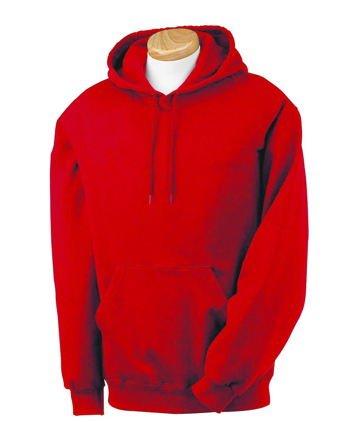 Fruit of the Loom-8 oz. Best 50/50 Pullover Hood, True Red