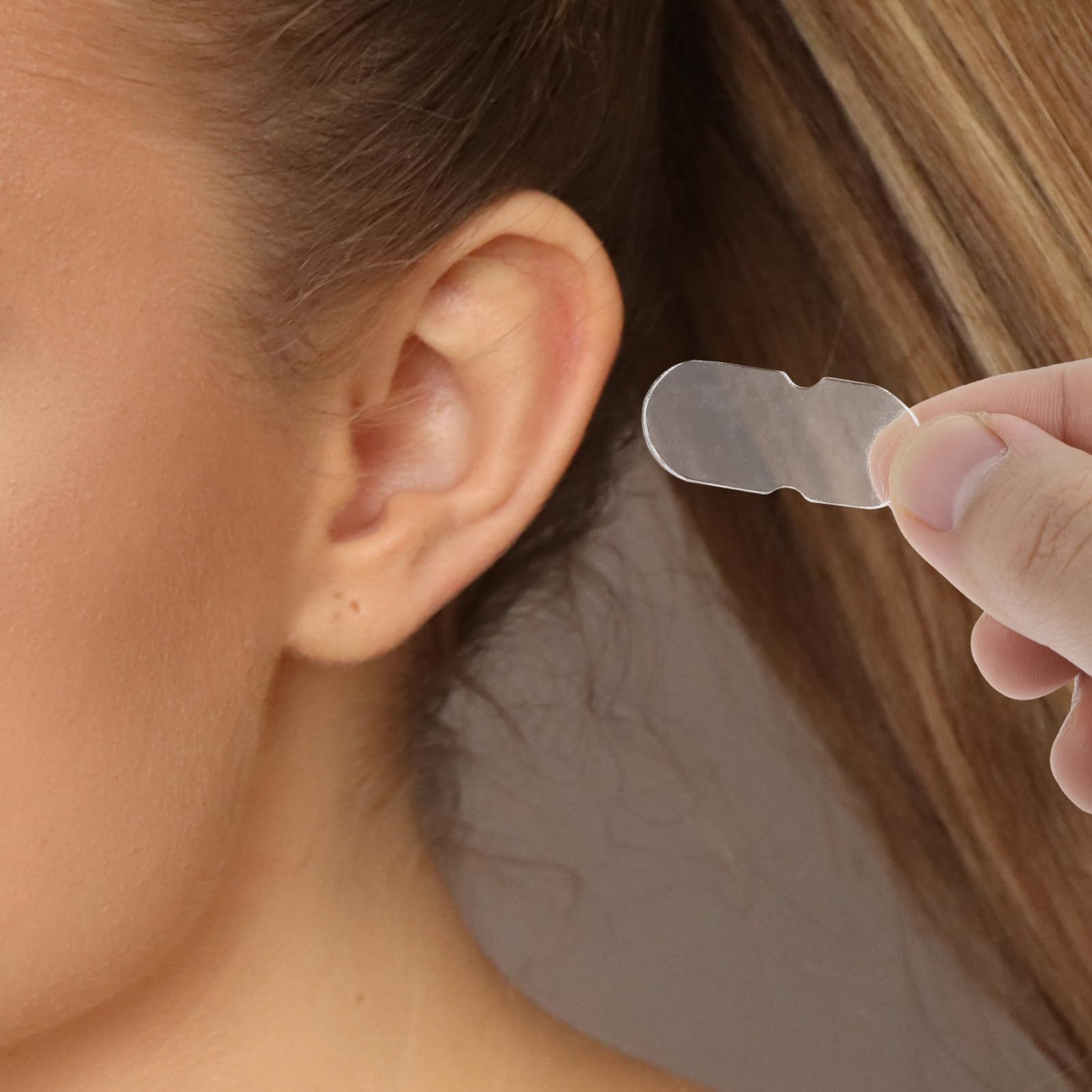 IWOWHERO 3sets Makeup Ear Patch for Earring Support Silicone Correction Stickers 60pcs*3