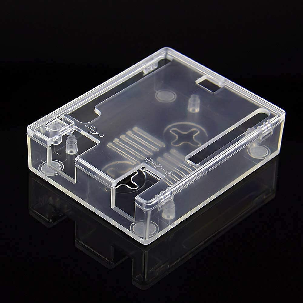 Clear Acrylic Box Enclosure Transparent Case Shell F Arduino Uno R3 Board Module | Acrylonitrile Butadiene Styrene Clear Case For Arduino Uno R3 Transparent (B0CNVFZ8XQ) Amazon Price History, Amazon Price Tracker