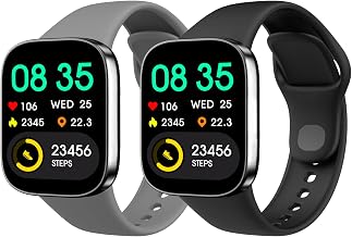 2 Pack Strap Only Compatible with Xiaomi Redmi Watch 3 Active, Replacement TPU Sport Strap for Men and Women