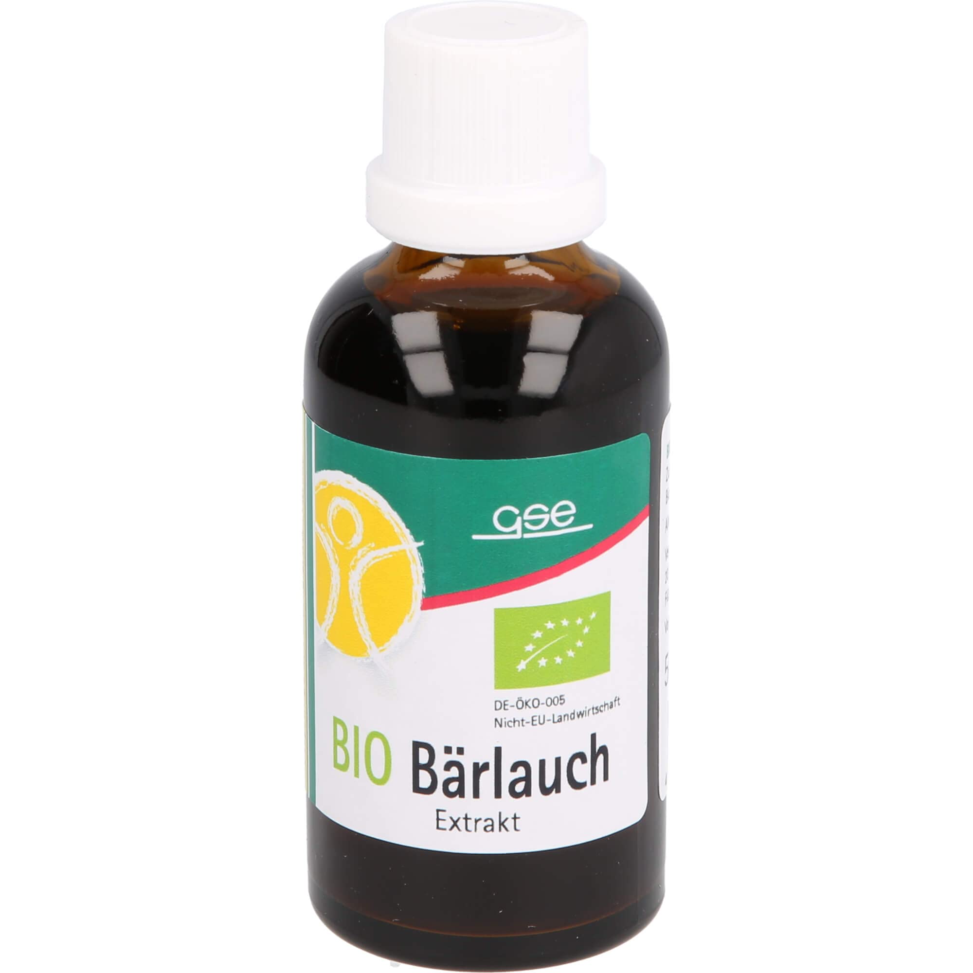 GSE/Bärlauch-Extrakt Tropfen / 50 ml Tropfen aus Bio-Bärlauch, schonend extrahiert/vegan, Bio-Qualität, ohne künstliche Zusatzstoffe