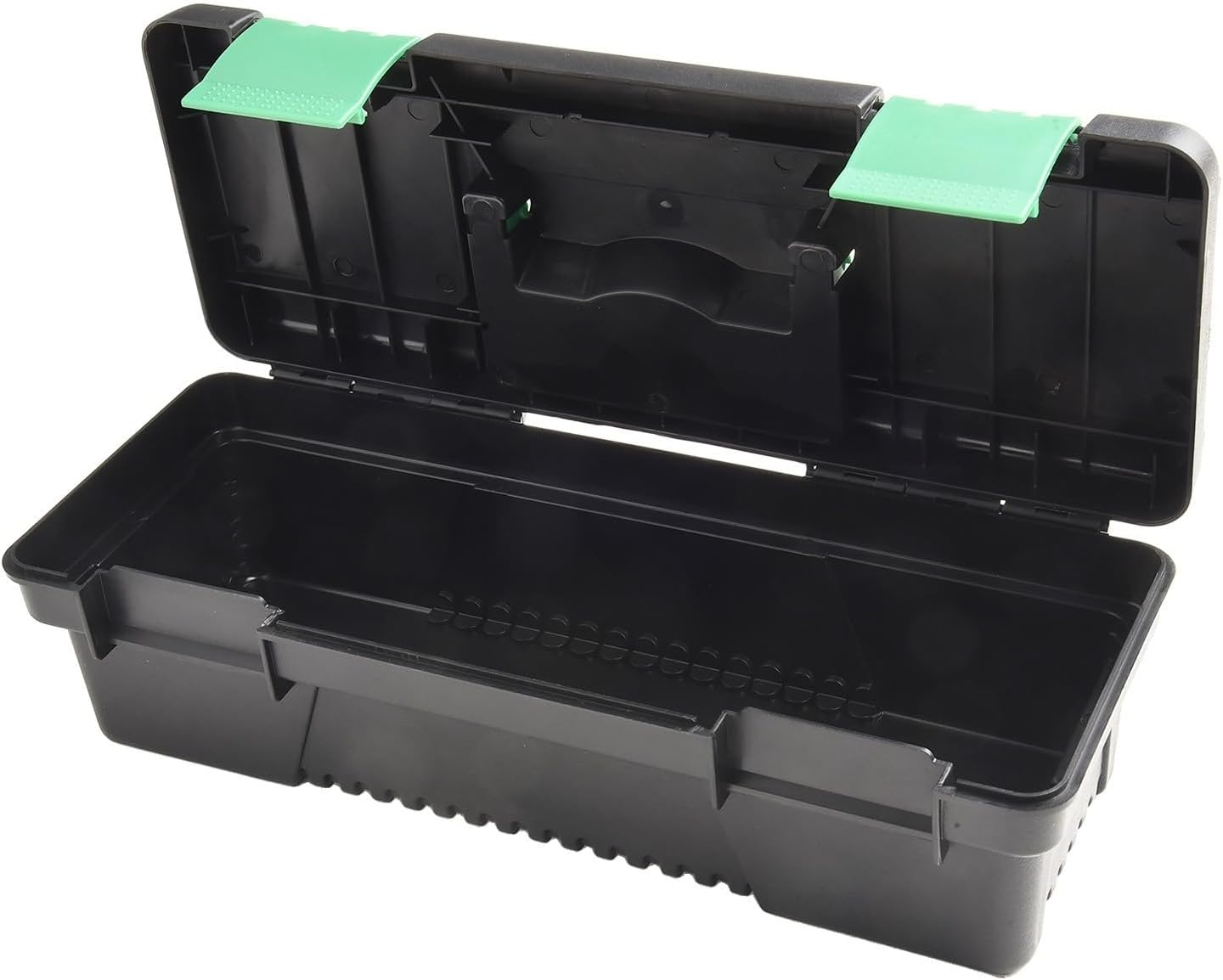 Tool Storage Box, Portable 10 Inch Plastic Case, Lasting PP Material, Secure ABS Latch, Ergonomic Handle, For Carpentry, Electrical, Household Repairs