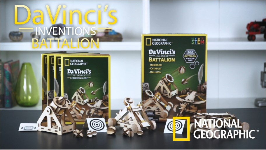 Catapulte De Léonard De Vinci En Bois à Construire Soi-même - Jouet De Construction éducatif Pour Enfants Et Ados - Modèle Fonctionnel