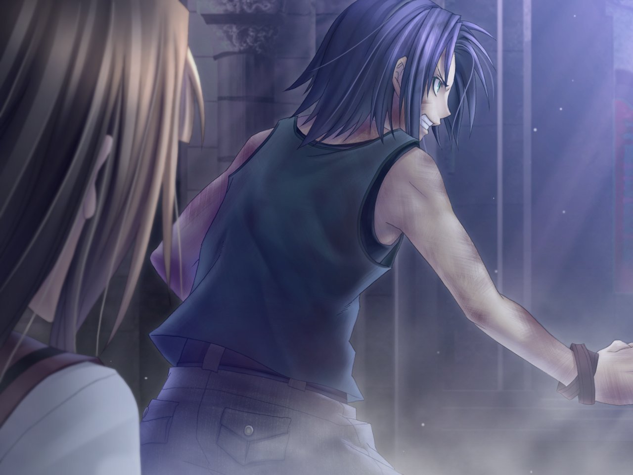 蒼黒の楔 　　　　入手困難非売品ポスター Amazon.co.jp: 蒼黒の楔 ~緋色の欠片 玉依姫奇譚~ for Nintendo